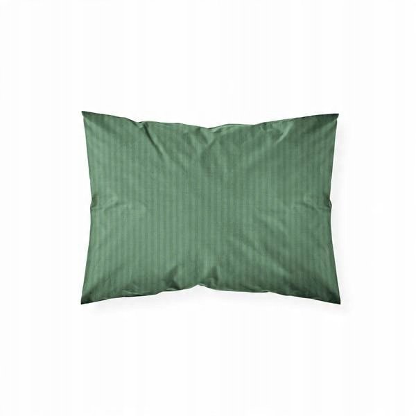 Zdjęcie przedstawiające Zielona pościel z połyskiem z tkaniny adamaszkowej