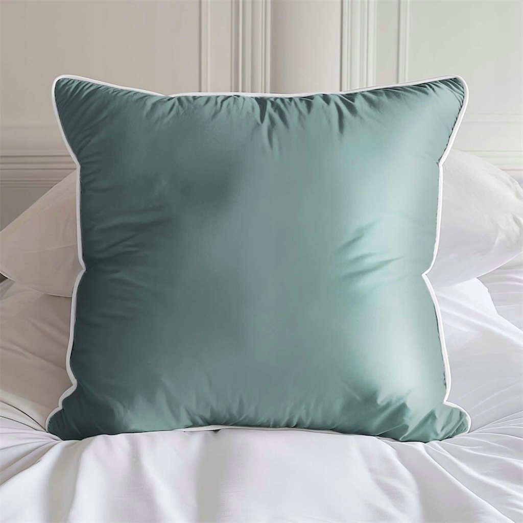 Zdjęcie przedstawiające Miętowa pościel makosatyna, miękka i elegancka