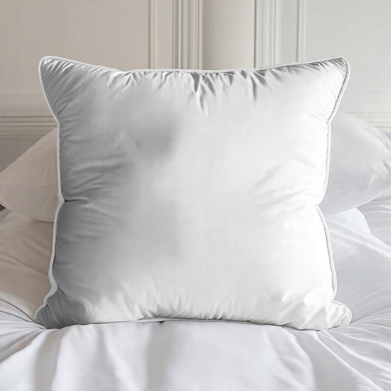 Zdjęcie przedstawiające Pościel satynowa biała 160x200, luksusowy komplet z lamówką