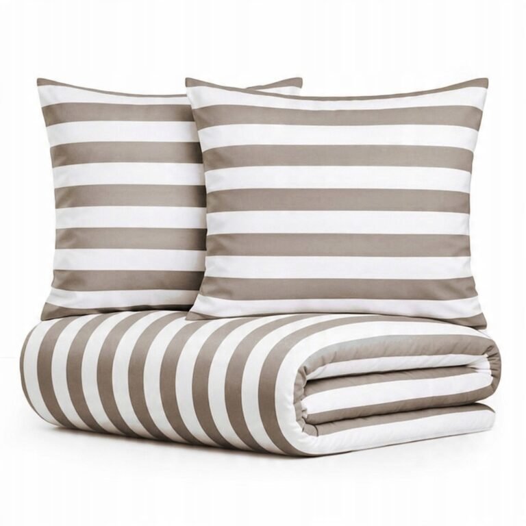 Zdjęcie przedstawiające Pościel cappuccino mikrofibra 160x200 z poszewkami