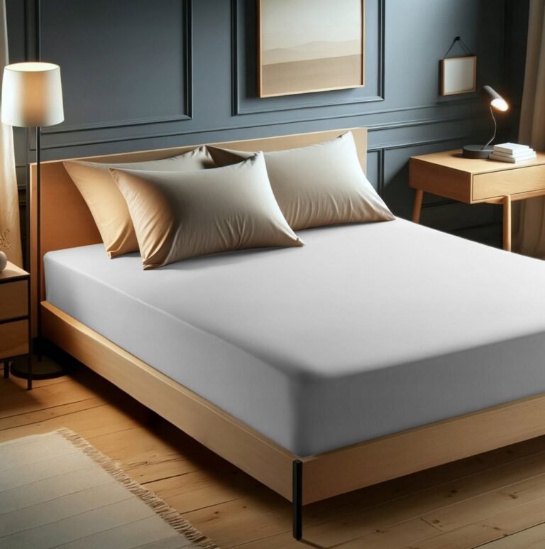 Zdjęcie przedstawiające Bawełniane prześcieradło 90x200 cm satynowe z elastyczną gumką